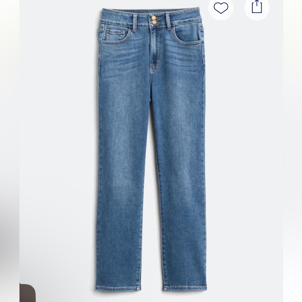 Just USA Super High Rise Straight Leg Jeans